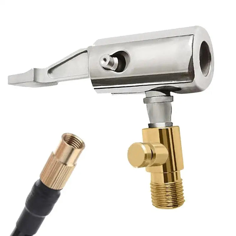Universal Tire Inflator Air Chuck – Car, Bike & Motorcycle