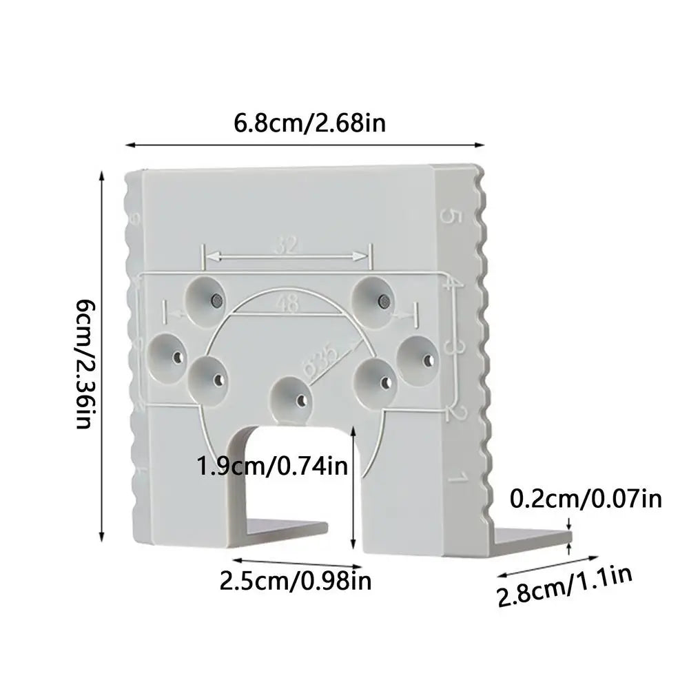 Magnetic Door Hinge Jig – Accurate Mortise Installation Tool