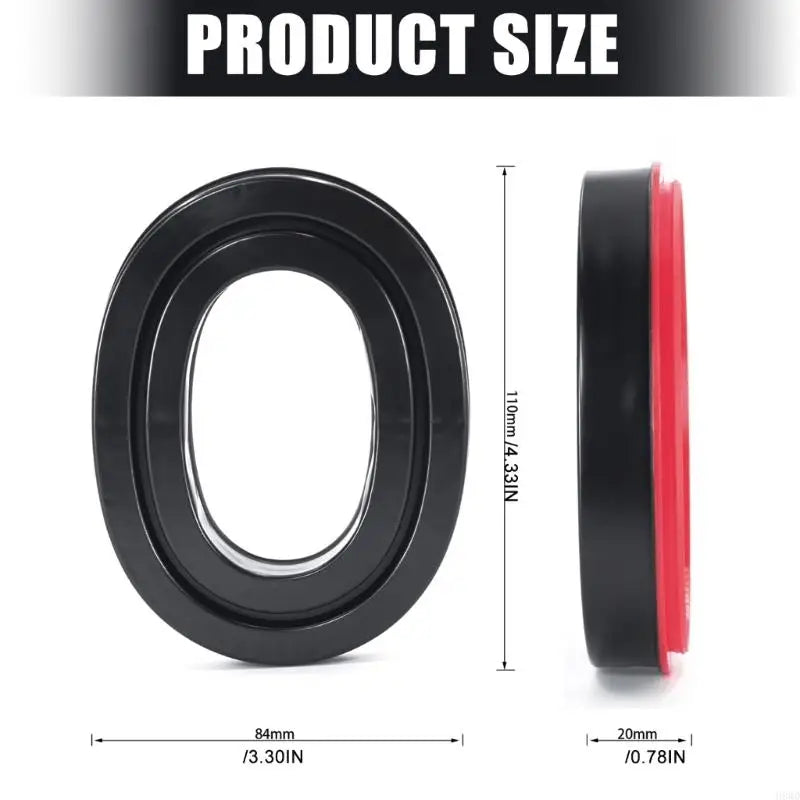 Soft PU Replacement Ear Pads – Noise Isolating Earmuff Cushions