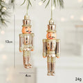 2PCS Red & White Santa Claus Christmas Tree Ornament Baubles