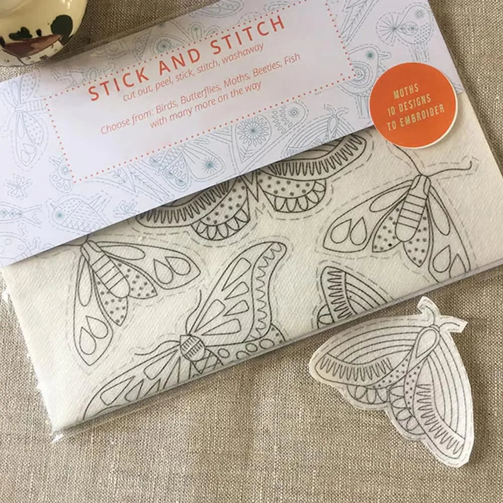 Water Soluble Embroidery Transfers – Stick & Stitch DIY Paper