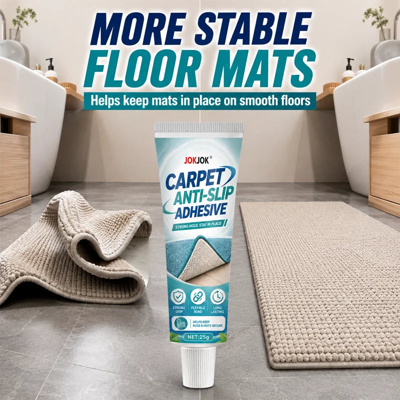 Transparent Anti-Slip Carpet Gel Adhesive – Waterproof Rug Fix