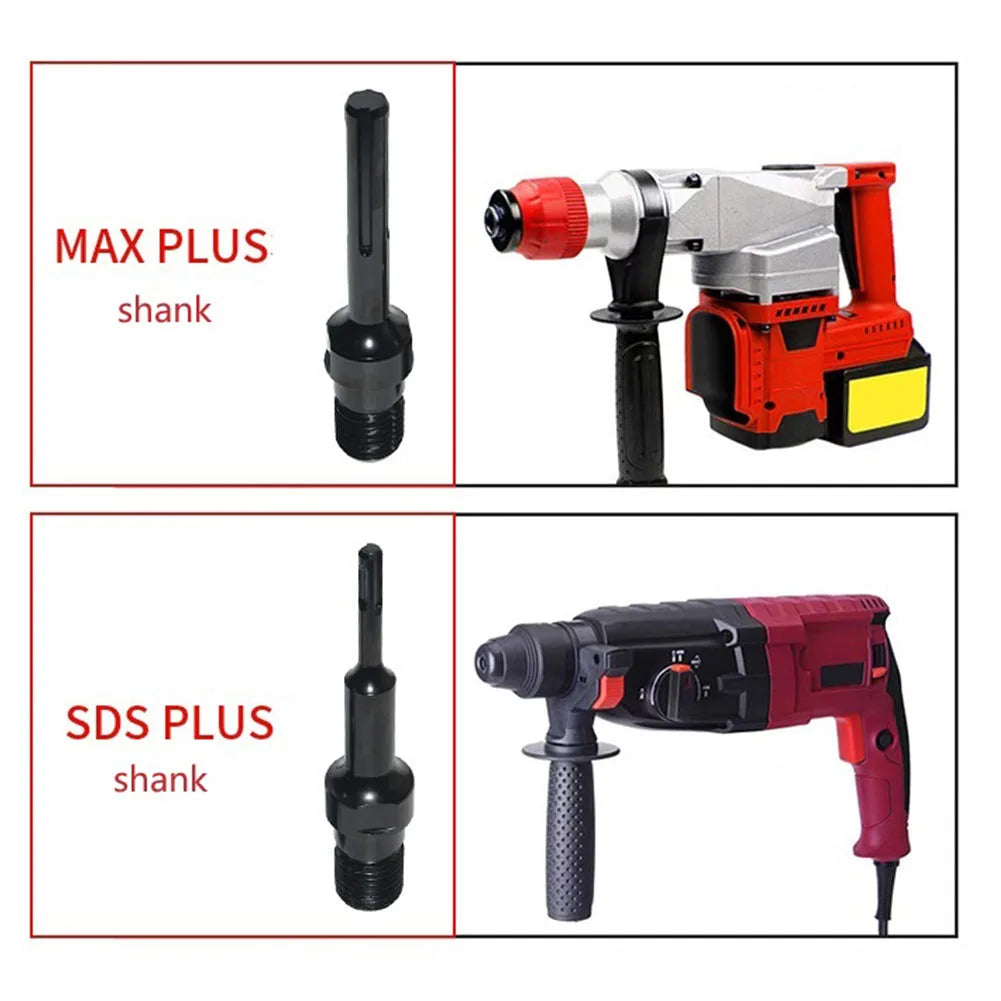Core Drill Bit Adapter – 1-1/4" UNC to SDS-Plus/Max Shank