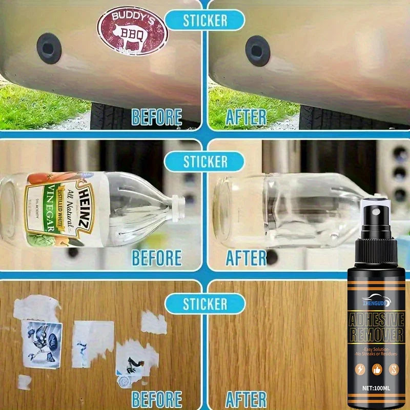 Multi-Purpose Adhesive Remover Spray – Labels, Stickers & Tape