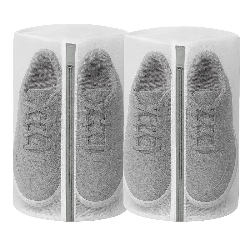 2-Pack Honeycomb Mesh Laundry Bags for Shoes, Bras & Delicates