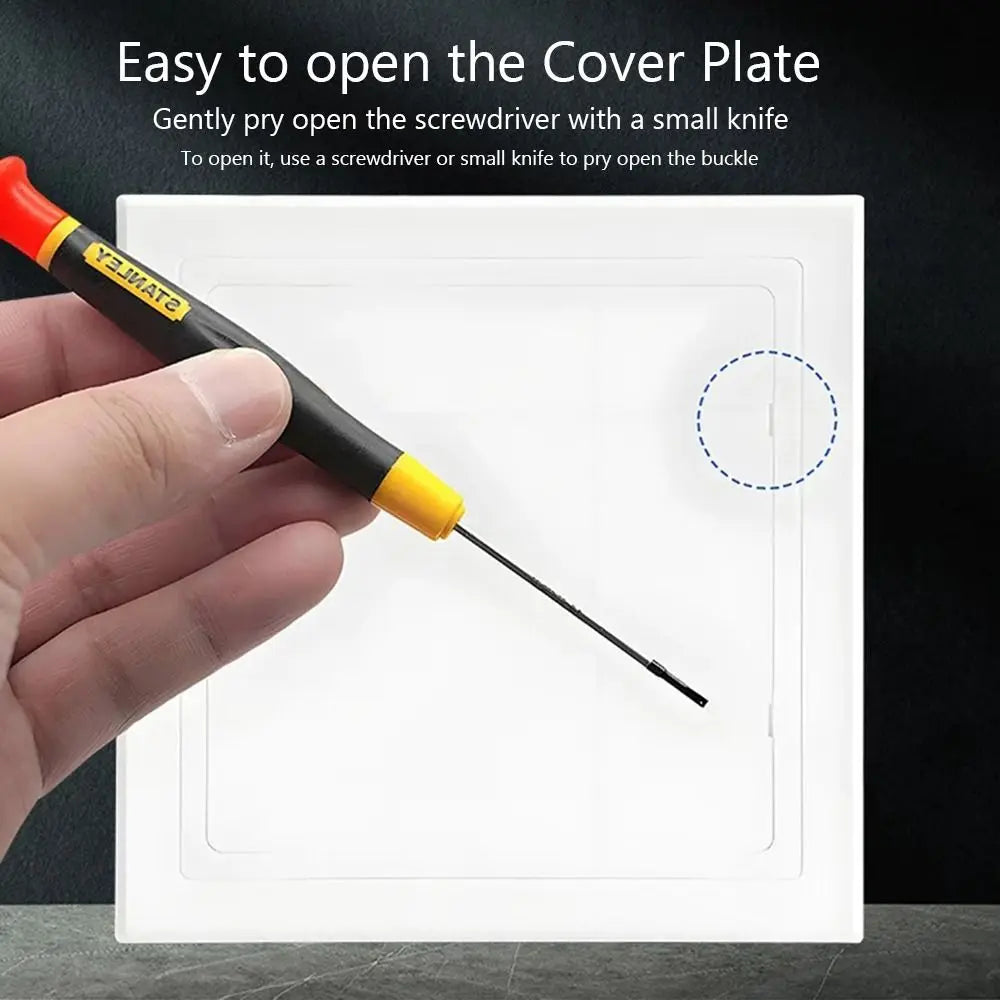 Self-Adhesive Hinged Access Panel Door – Wall & Ceiling Hatch