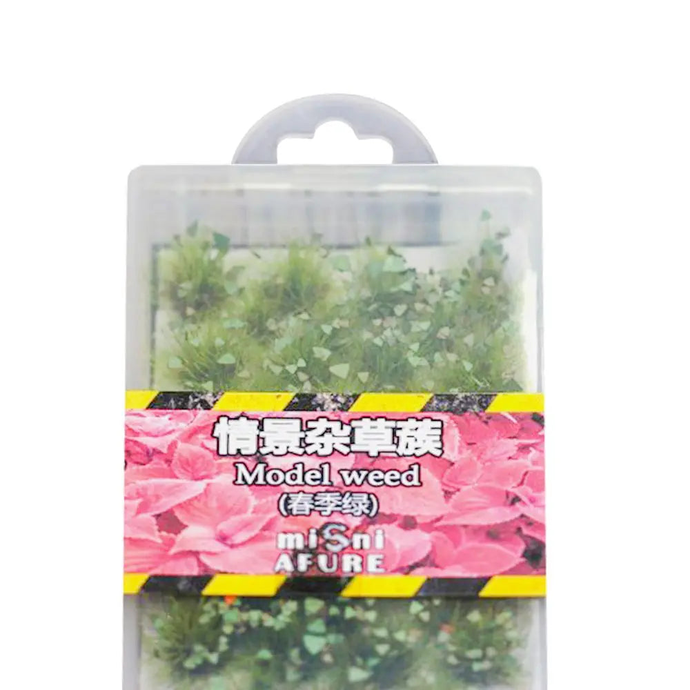 Railroad Scenery Grass Tufts & Bush Model Kit – Diorama Landscape