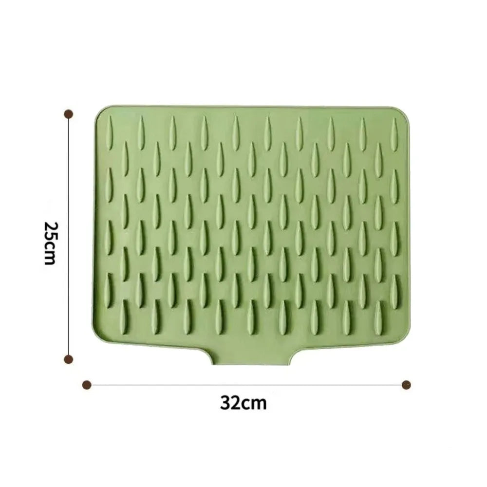 Silicone Kitchen Drain Mat – Heat Resistant & Non-Slip