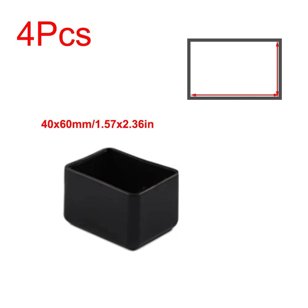 Non-Slip Chair Leg Caps – Furniture Floor Protectors 4 Pack