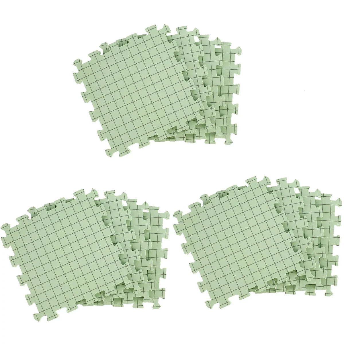 Foam Blocking Board Set – 4 EVA Grid Mats for Knitting & Crochet