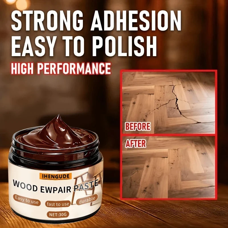Wood Repair Paste – Fill Cracks, Scratches & Polish Furniture