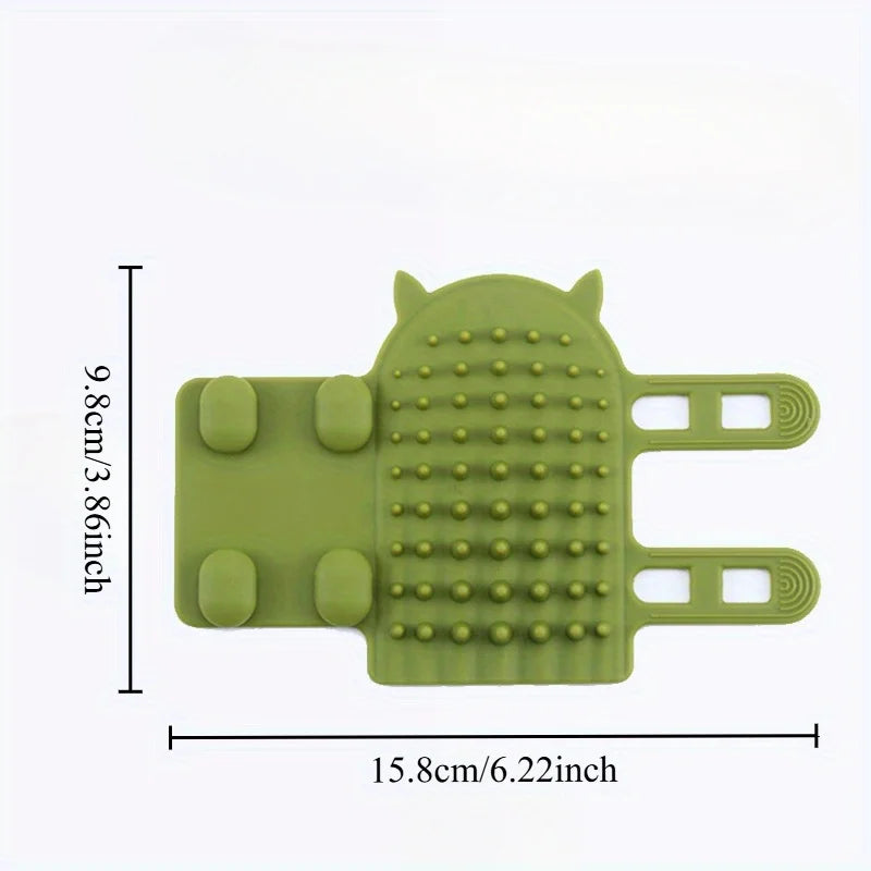 Cat Hair Removal Massage Comb & Wall Corner Scratcher