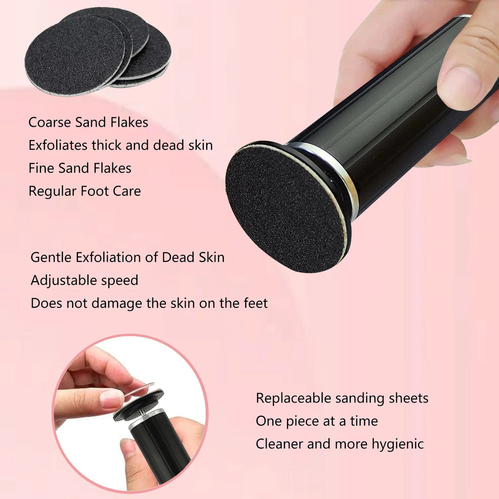 DUTRIEUX Electric Foot Callus Remover & Dead Skin Grinder