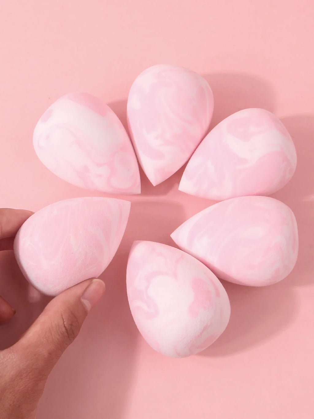 6PCS Makeup Sponge Powder Puff Set – Dry & Wet Beauty Eggs