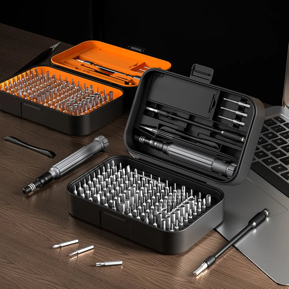 DAZZLEEX 150-in-1 Precision Screwdriver Kit | 120 Magnetic Bits