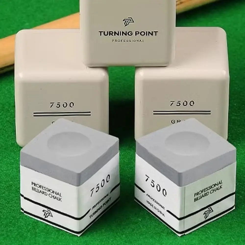 TP7500 Billiard Pool Chalk – Non-Slip Fine Powder | Pink & Grey