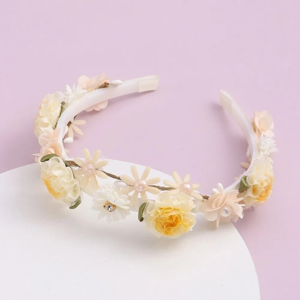 3D Floral Baby Headband – Non-Slip Toddler Hair Hoop