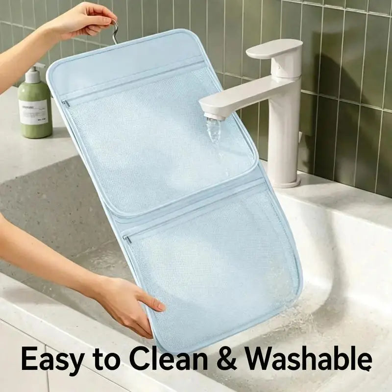 3-Tier Hanging Closet Organizer Bag | Breathable Mesh
