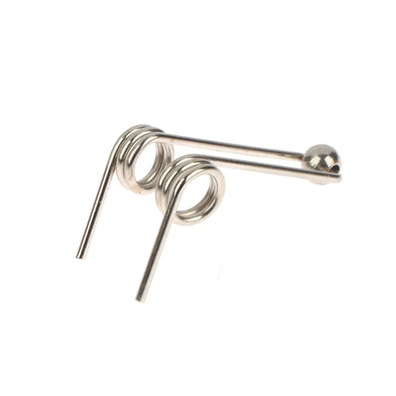 2Pcs Curling Iron Replacement Torsion Spring 1.2mm – 24–30mm