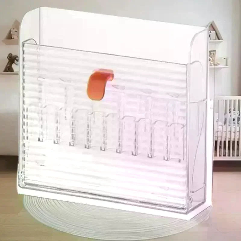 Transparent Acrylic Makeup Brush Holder & Organizer