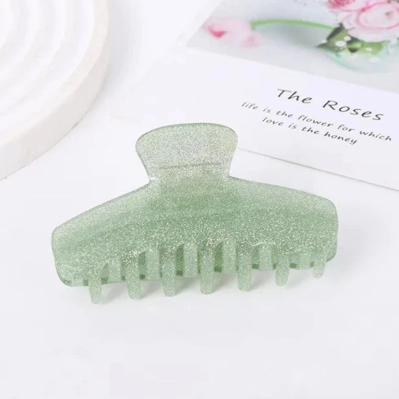 Large Shark Hair Clip – Elegant Vintage Korean Style Claw