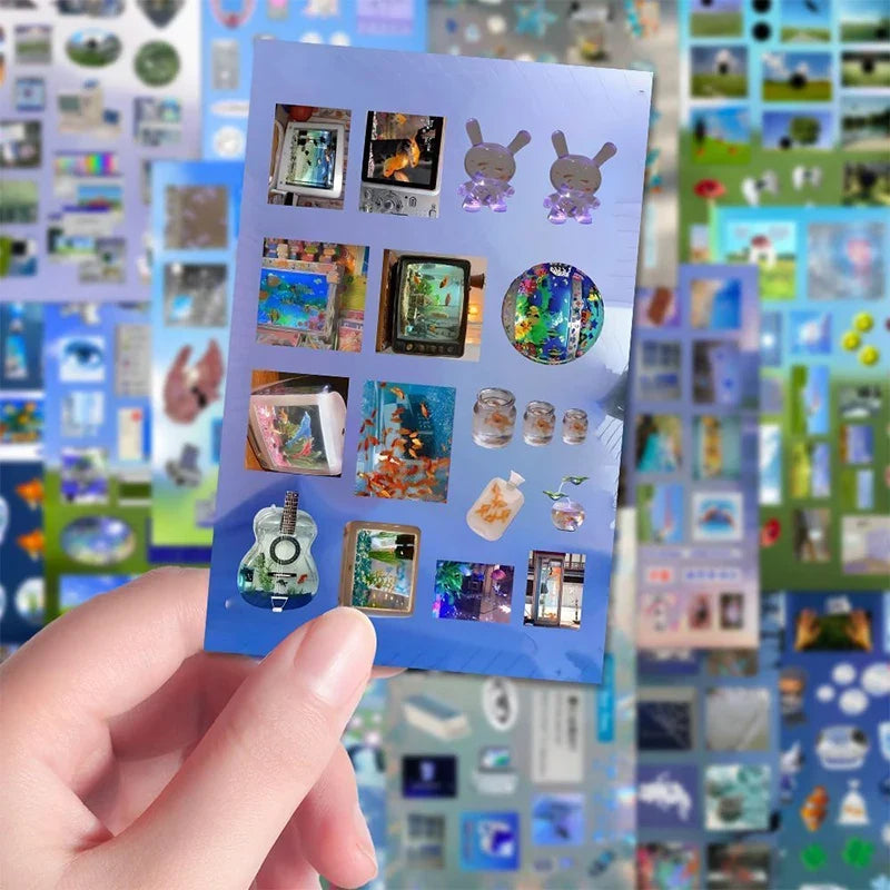 Y2K Dreamcore Retro Stickers for Scrapbooking – 4/16 Pack