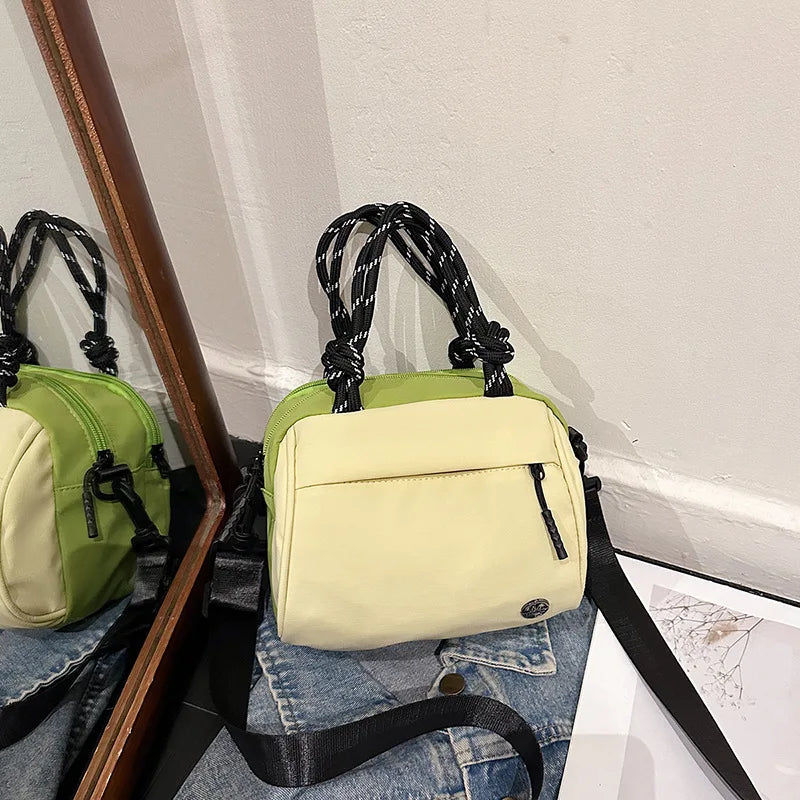 Women's Large Capacity Lightweight Nylon Shoulder Crossbody Bag