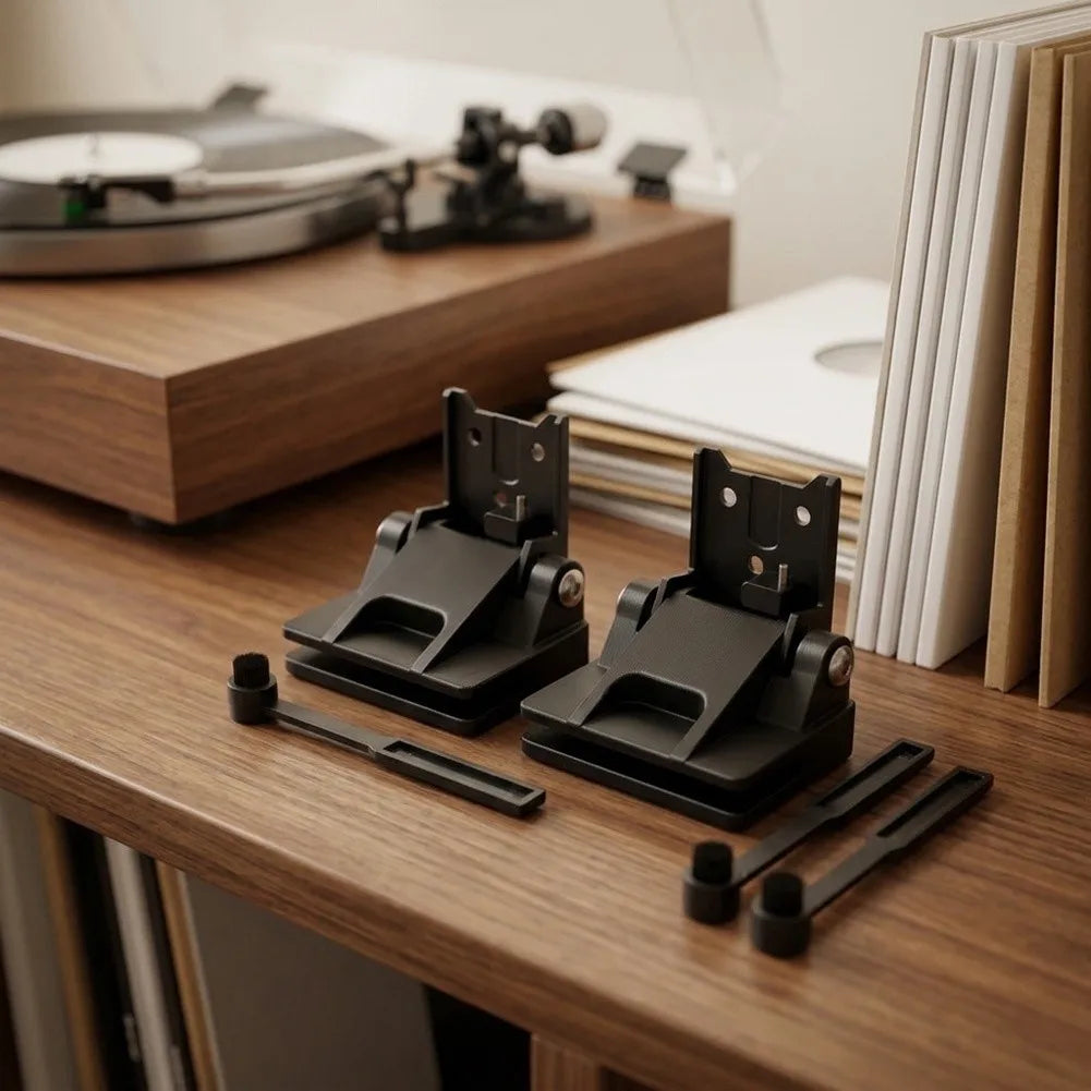 Turntable Dust Cover Hinge Replacement | Smooth Rotation Set