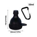 50ml Protein Powder Funnel with Carabiner | Leak-Proof Travel Container