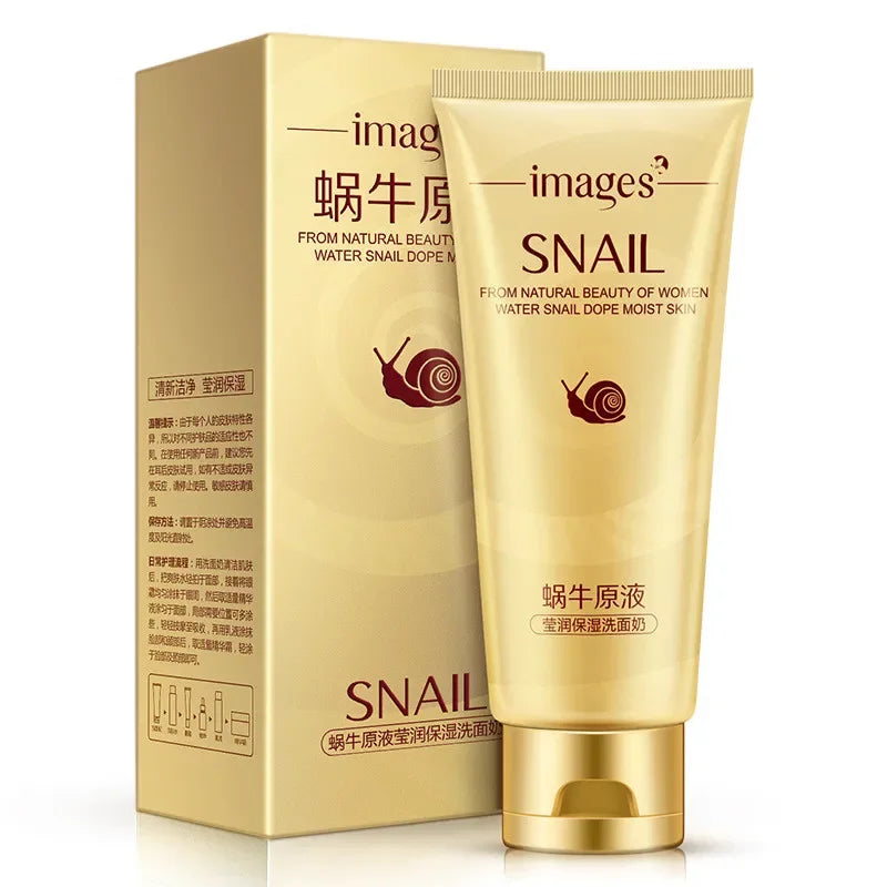 IMAGES Snail Essence Cleansing Gel – Hydrating Face Wash 100g