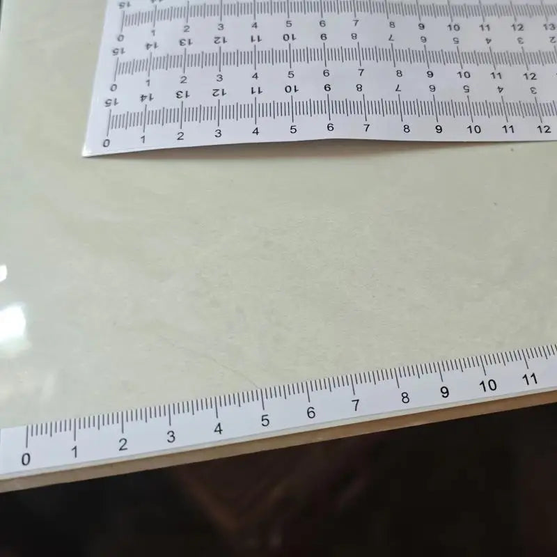 10-Piece Self-Adhesive Ruler Set | PVC Measuring Stickers