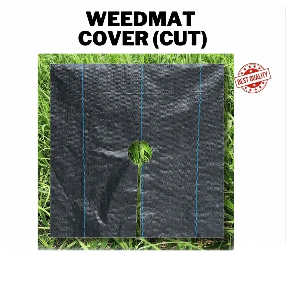 Reusable Weed Control Fabric Mat with Holes – Water Permeable