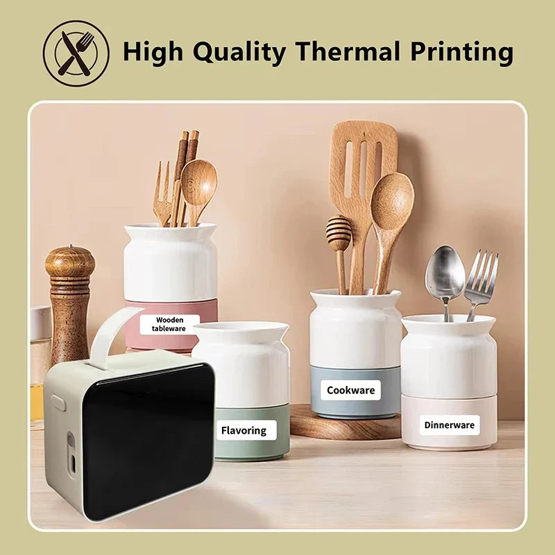 Marklife P15 Mini Bluetooth Thermal Label Printer – No Ink
