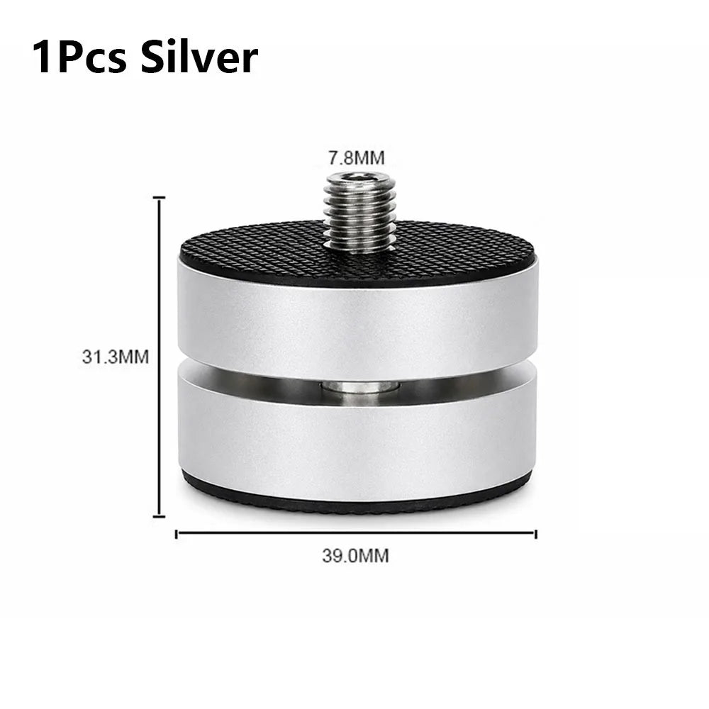 HiFi Audio Isolation Feet – CNC Aluminum Alloy Speaker Foot Pad