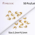 18K Gold Plated Jewelry Findings Set – Clasps, Pins & Crimp Beads