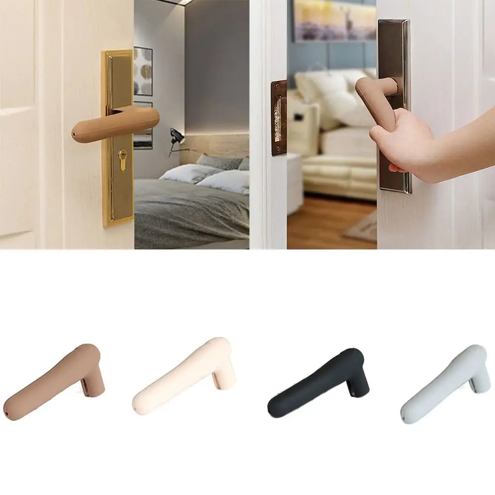 Silicone Door Knob Cover Anti-Slip Anti-Static Doorknob Sleeve