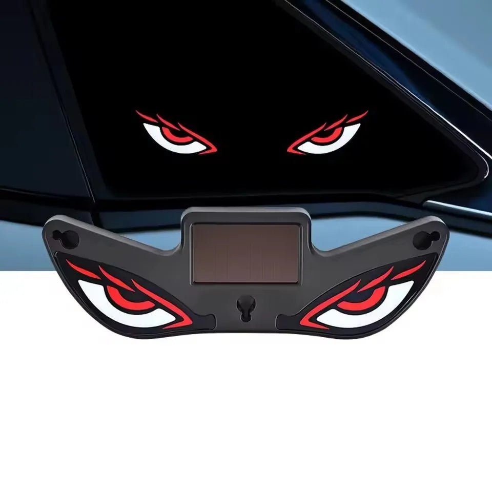 Solar Demon Eye LED Car Atmosphere Light | Wireless USB