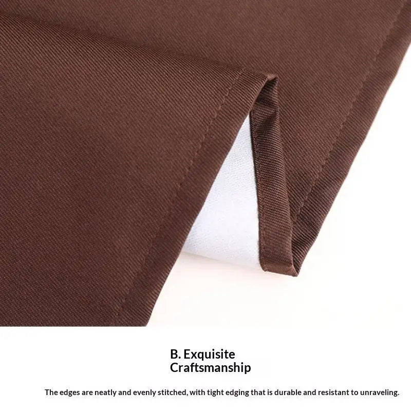 Waterproof PVC Apron for Women & Men | Zippered Pocket