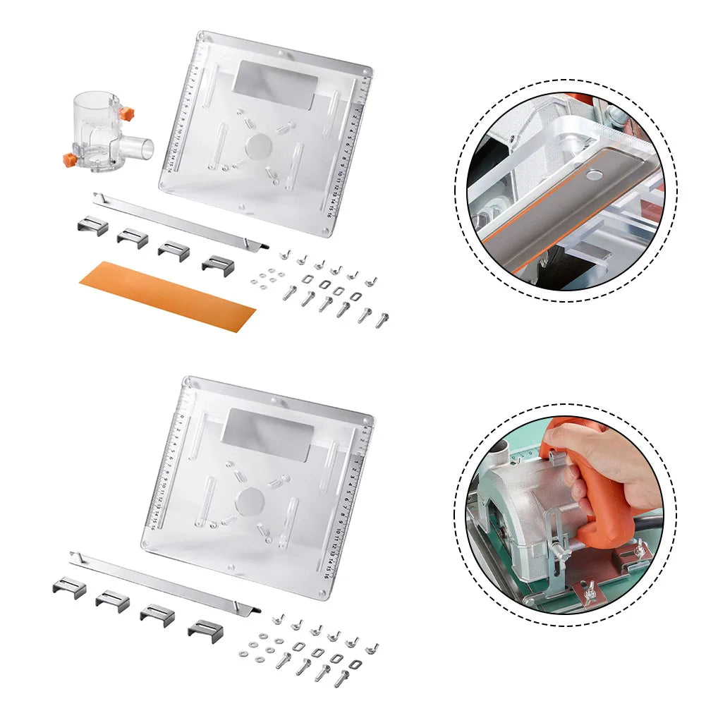 DAZZLEEX PC Transparent Flip Board | Gypsum Board Cutting Tool