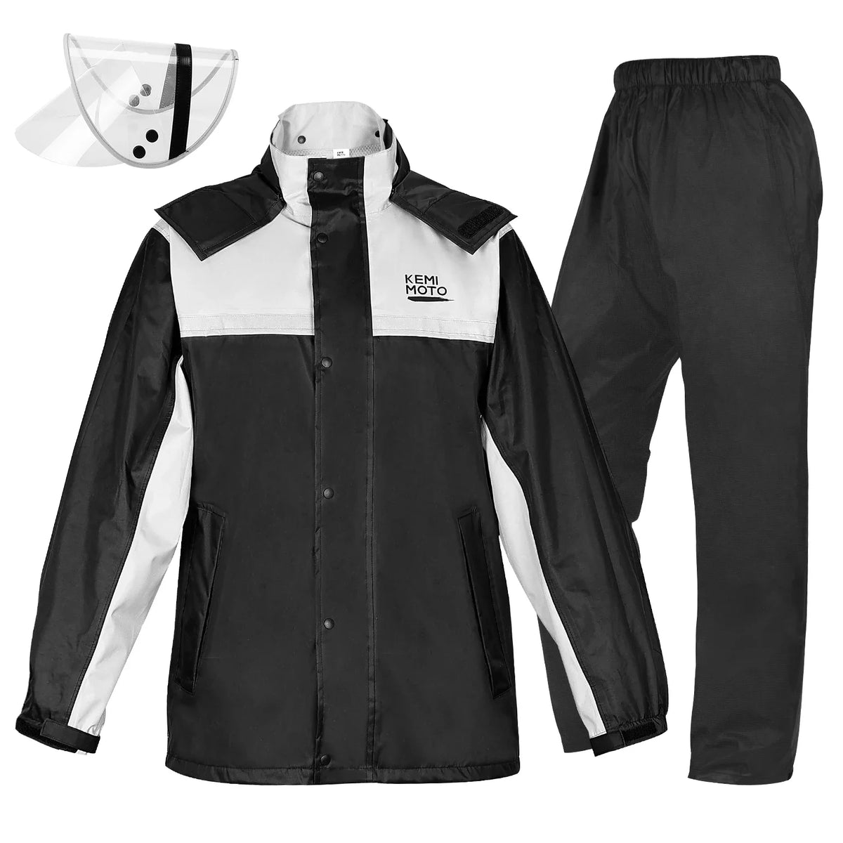 KEMITOUR Men's Waterproof Rain Suit – Jacket & Pants Set