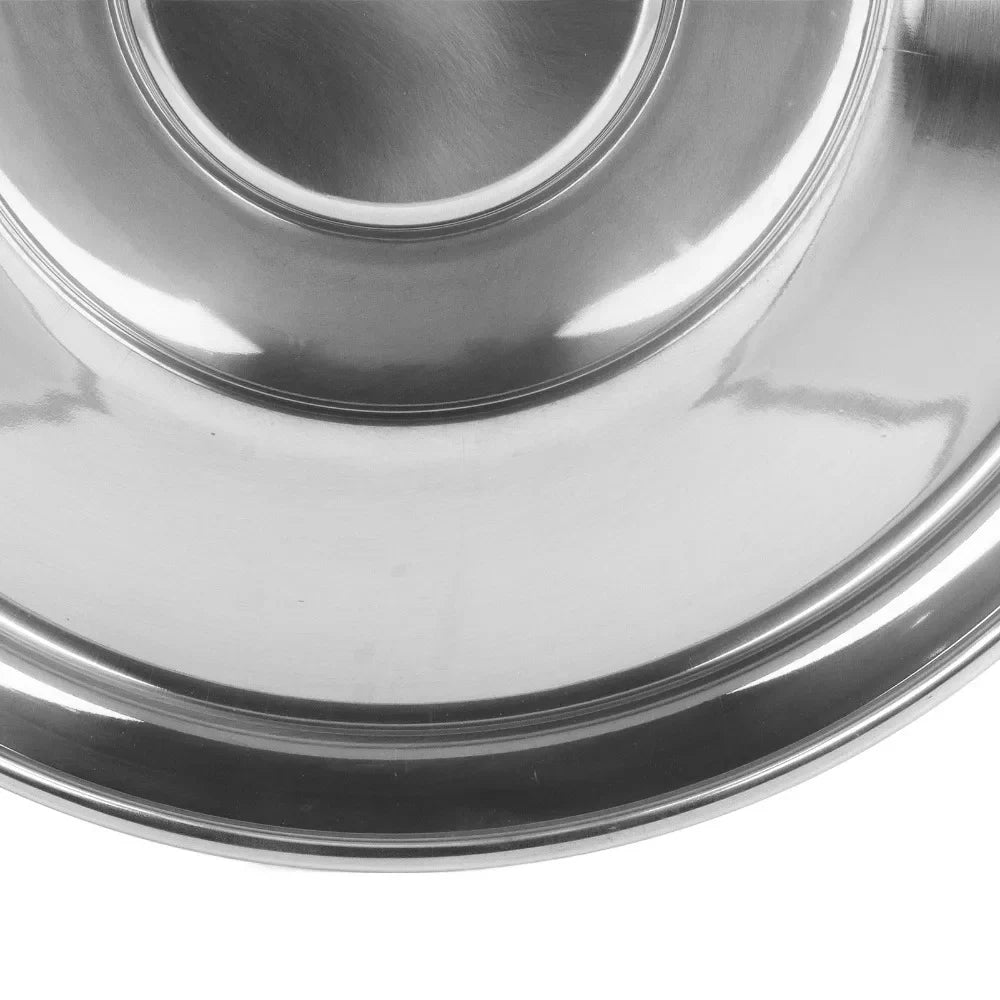 Stainless Steel Slow Feeder Pet Bowl 26cm – Dog & Cat Labyrinth