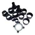 13pc Magnetic Quick-Connect Dust Collection System | 100mm