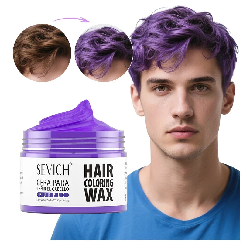 Sevich Temporary Hair Color Wax – Beard & Eyebrow Styling