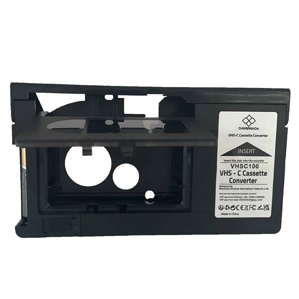 VHS to VHSC Converter Box | Analog Video Conversion Adapter