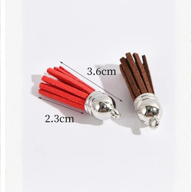 Velvet Tassel Pendants 10/20Pcs – Colorful DIY Jewelry Charms