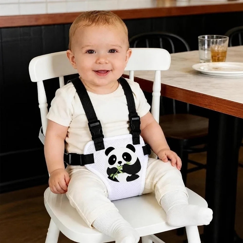 Portable Baby Dining Chair Strap | Breathable Mesh Feeding Harness