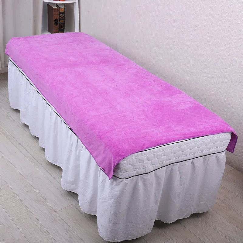 Large Microfiber Bath Towels – Salon & Massage Blanket