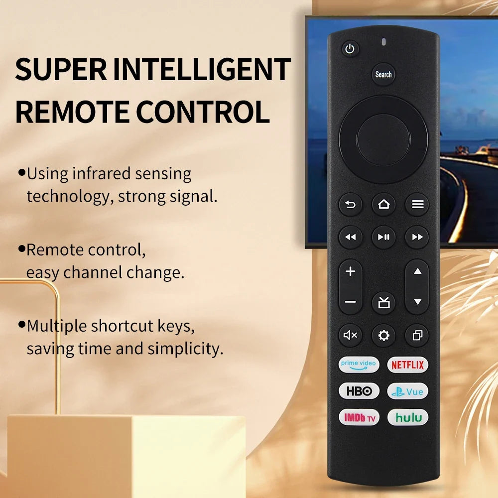 Replacement Remote for Toshiba & Insignia Smart TVs | 6 Shortcuts