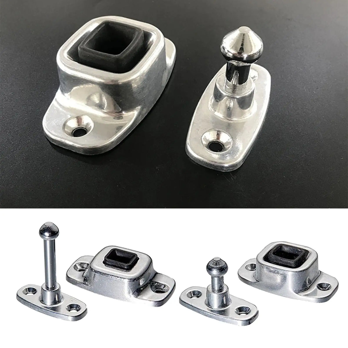 Heavy Duty RV Trailer Door Latch & Door Holder Catch