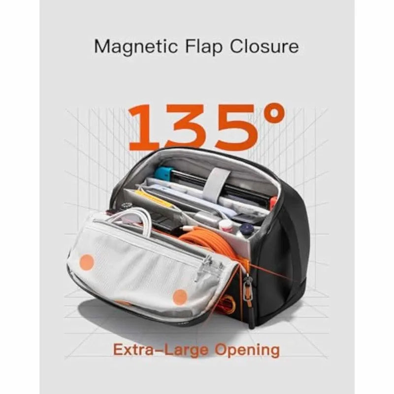 Men's Waterproof Crossbody Shoulder Bag – Daily Use Polyester